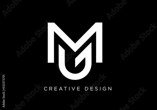 Creative Letter MG Logo Design Icon | MG Icon