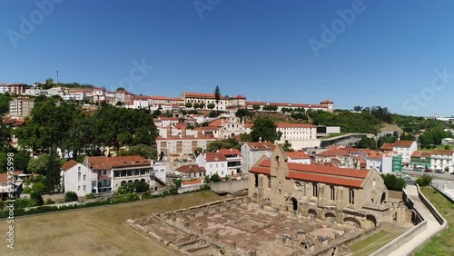 Santa clara a Velha Church in coimbra Portugal