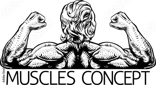 Back Muscles Bodybuilder St...
