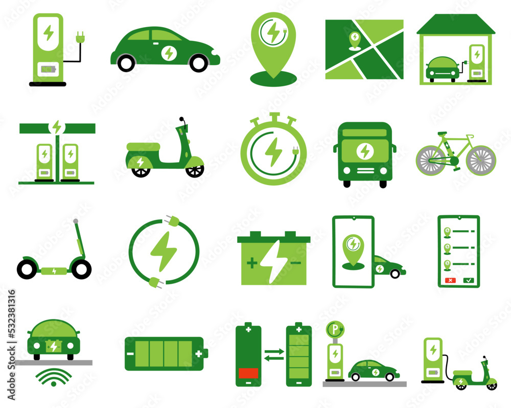 Vehicle Icon Set