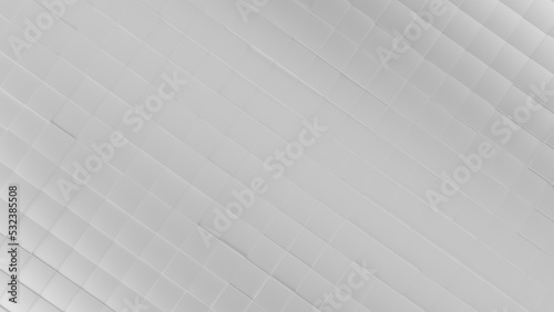 white box or cube background, free space, 3D rendering illustration