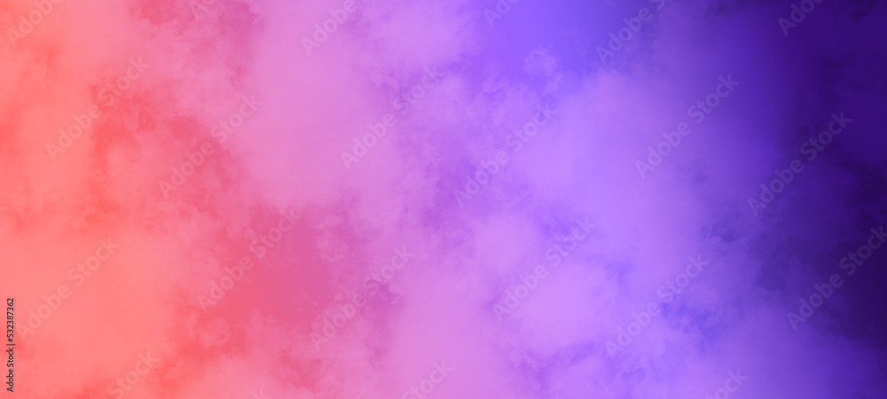 Abstract colorful background with cloud-like pattern