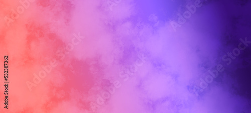 Abstract colorful background with cloud-like pattern