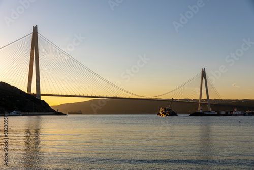 Bosphorus 3rd bridge yavuz sultan selim bridge © kenan
