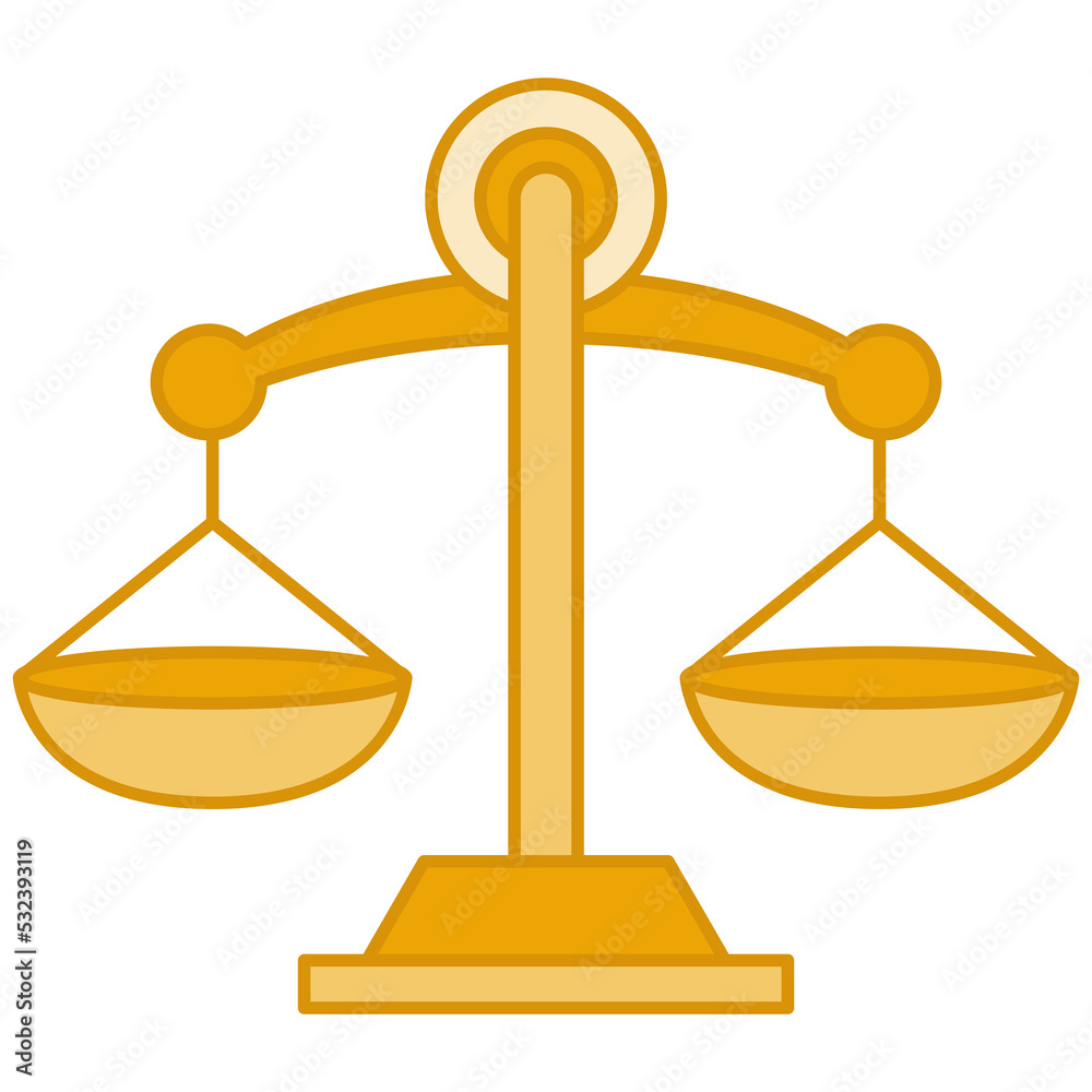 law balance scale icon law balance scale icon