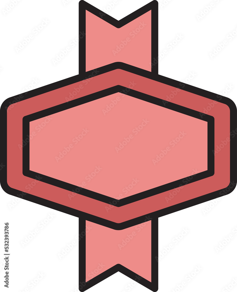 Fototapeta premium award ribbon banner illustration
