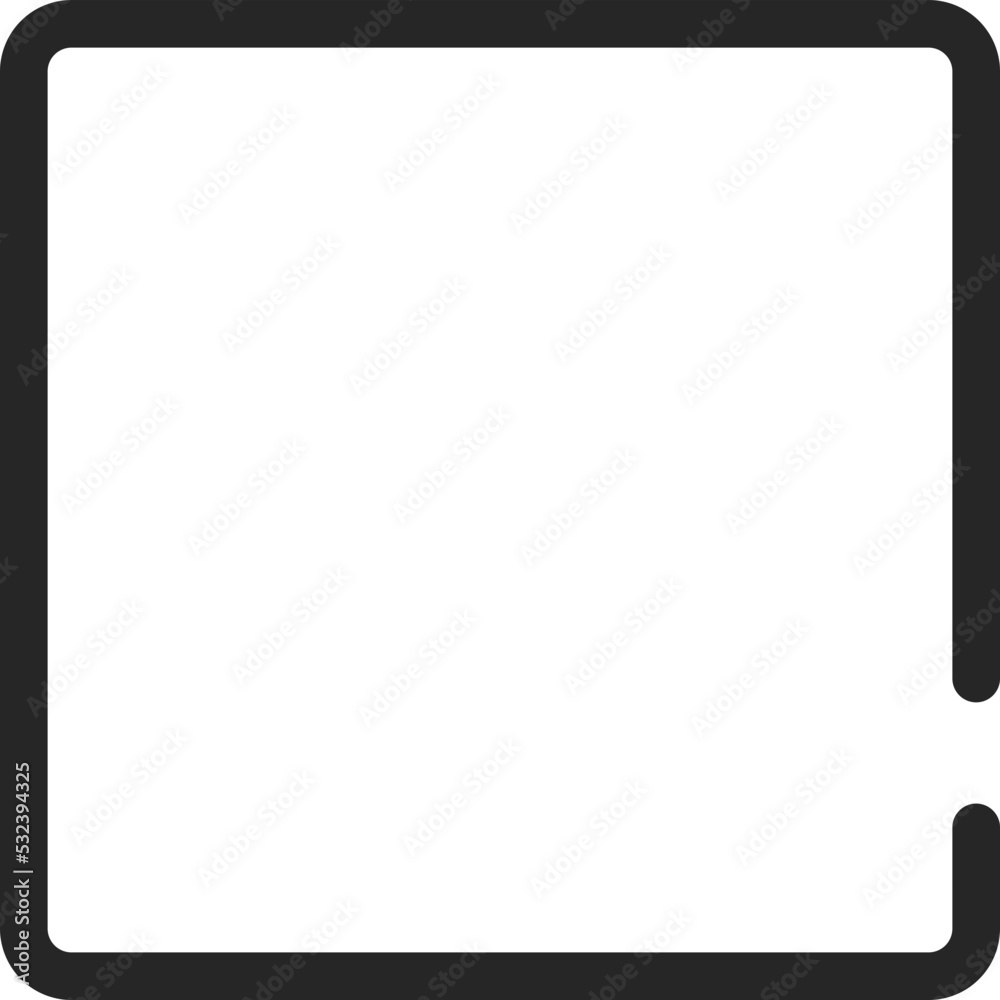 Obraz premium media player icon vector
