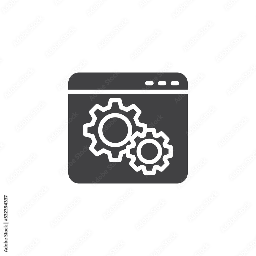 Helpdesk service vector icon Helpdesk service vector icon