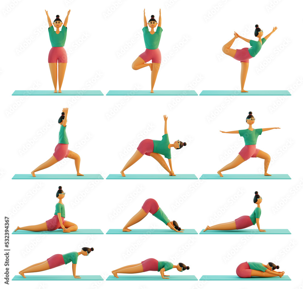 12-bases-must-know-yoga-poses-for-beginners-a-series-yoga-poses-3d