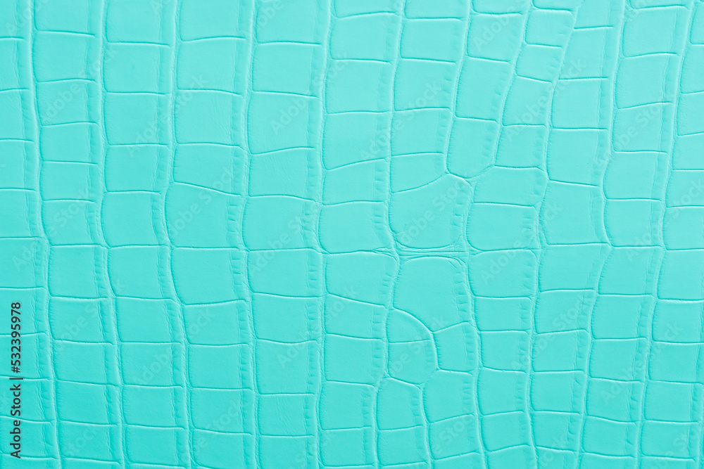 Obraz premium Crocodile bone skin texture background. Green Leather background and texture.