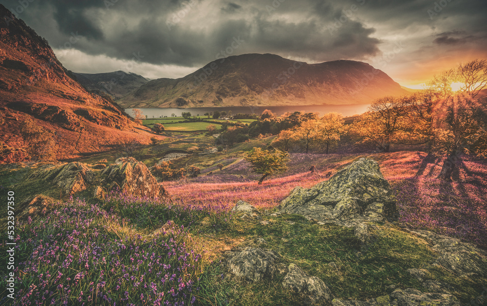 Mellbreak from Rannerdale