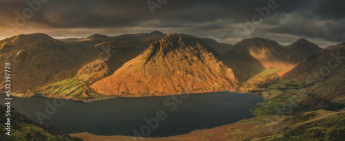 Wast Water from Illgill Head photo