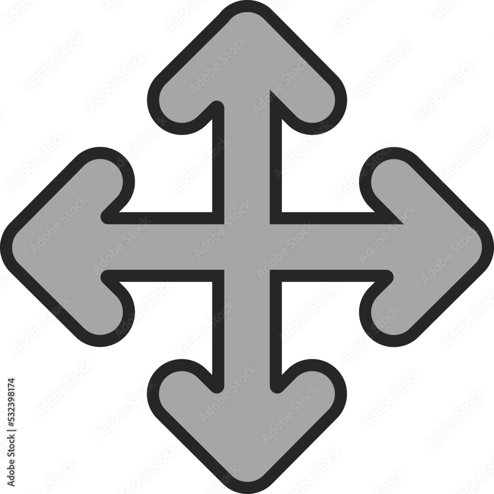 Obraz premium arrow icon vector