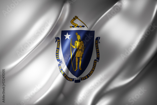Massachusetts State flag