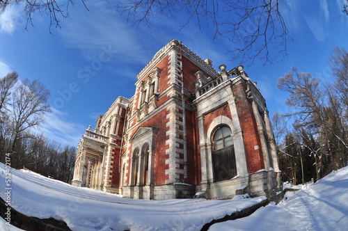 Bykovo Manor is a manor complex in the park of the village of Bykovo near Moscow, near the city of Zhukovsky (Moscow region). An outstanding example of Russian architecture and Landscape art of the er photo