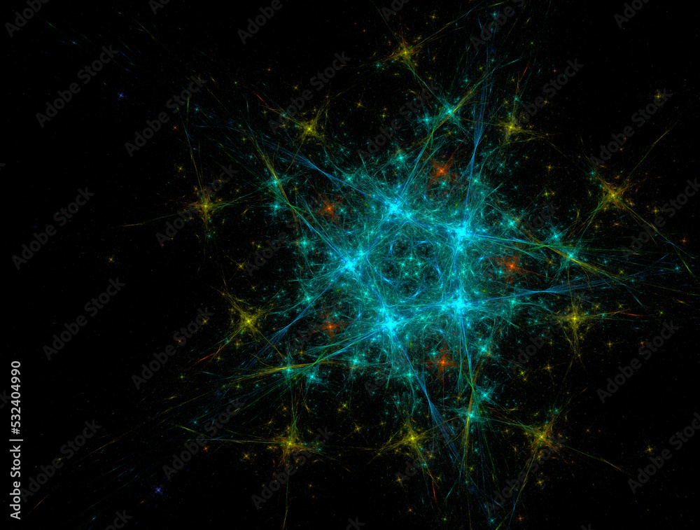 Imaginatory fractal abstract background Image Imaginatory fractal abstract background Image