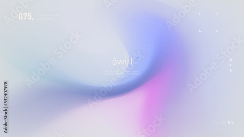 Trendy graffiti style background with light neon purple blurred shape. Modern wallpaper design for poster, website, placard, cover, advertising