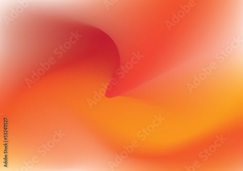 Abstract Blurred gradient mesh orange background. Mesh background for halloween. Vector illustration