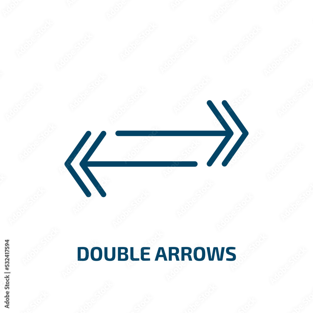 double arrows icon from user interface collection. Filled double arrows, arrow, direction glyph icons isolated on white background. Black vector double arrows sign, symbol for web design and mobile double arrows icon from user interface collection. Filled double arrows, arrow, direction glyph icons isolated on white background. Black vector double arrows sign, symbol for web design and mobile