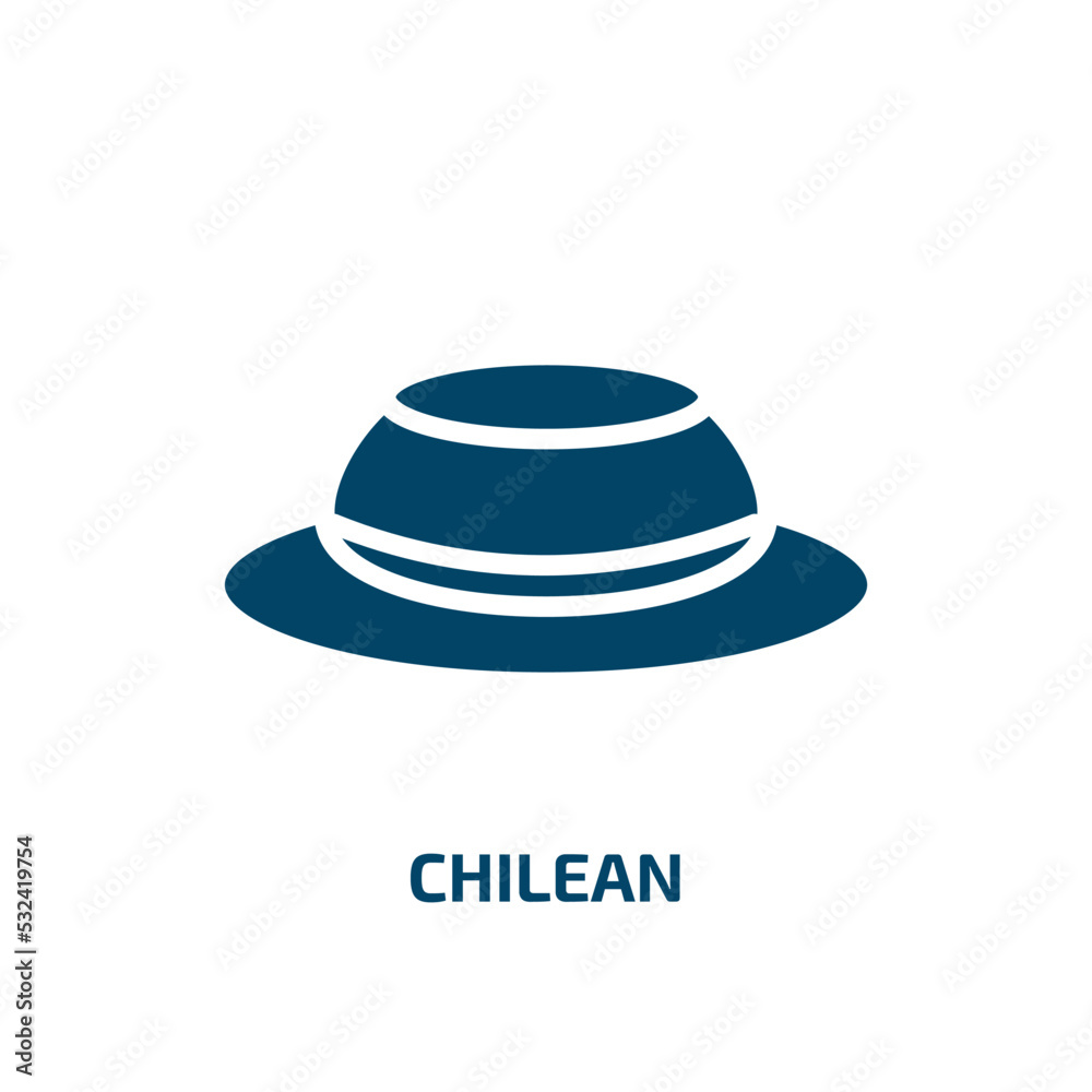 chilean icon from people collection. Filled chilean, chile, national glyph icons isolated on white background. Black vector chilean sign, symbol for web design and mobile apps chilean icon from people collection. Filled chilean, chile, national glyph icons isolated on white background. Black vector chilean sign, symbol for web design and mobile apps