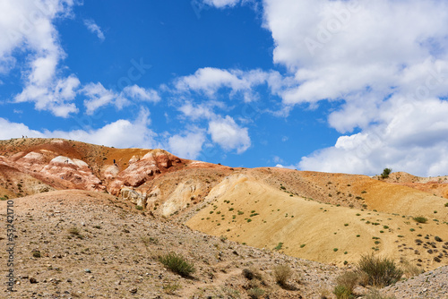 Colorful Altai Mountains. Tourist place - Mars 1.