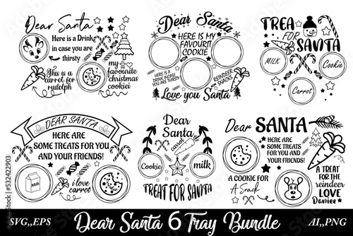 Dear Santa Tray Bundle Design 