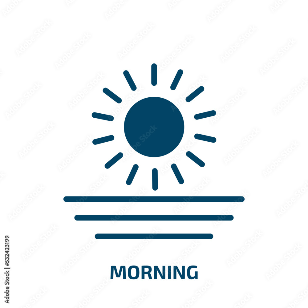 morning icon from food collection. Filled morning, time, tea glyph icons isolated on white background. Black vector morning sign, symbol for web design and mobile apps morning icon from food collection. Filled morning, time, tea glyph icons isolated on white background. Black vector morning sign, symbol for web design and mobile apps