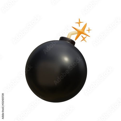 Bomb 3D icon