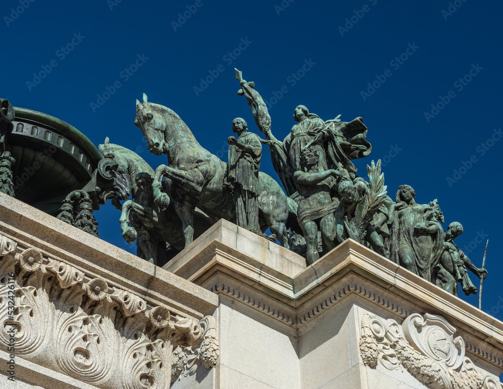 Naklejka premium Independence Monument, Sao Paulo, Brazil
