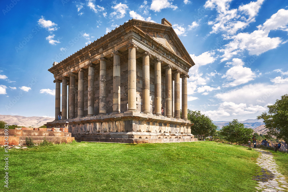 The Temple of Garni in Armenia