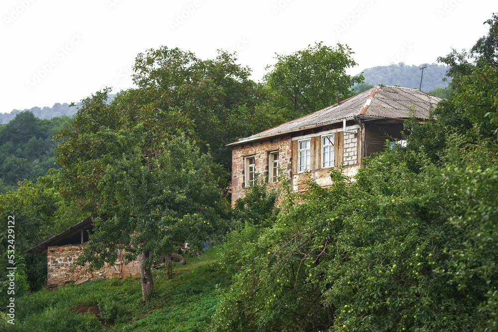 House in a rural armenian village House in a rural armenian village