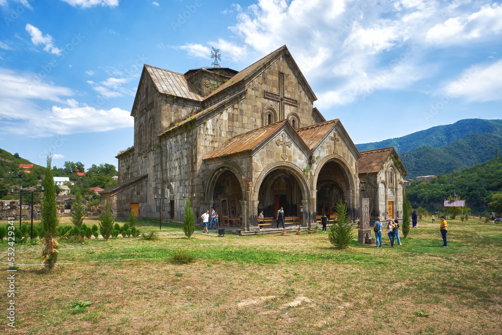 Naklejka premium Akhtala monastery in Armenia, known as Pghindzavank