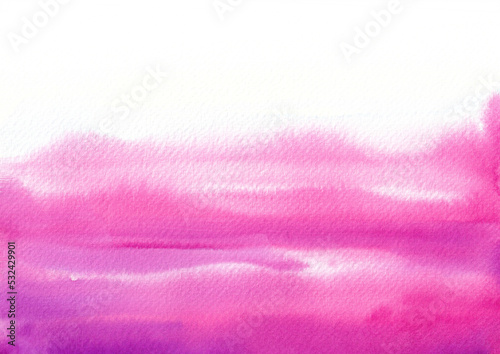 Watercolor abstract romantic background