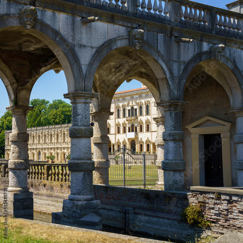 Villa Contarini at Piazzola sul Brenta, Veneto, Italy photo