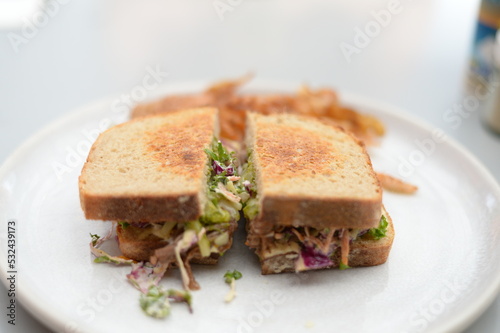 It is the time to eat nice sandwich
