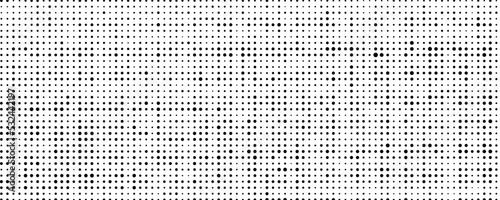 Vector modern optical texture of pop art. Abstract halftone wave dotted background. Futuristic twisted grunge pattern, dots, circles