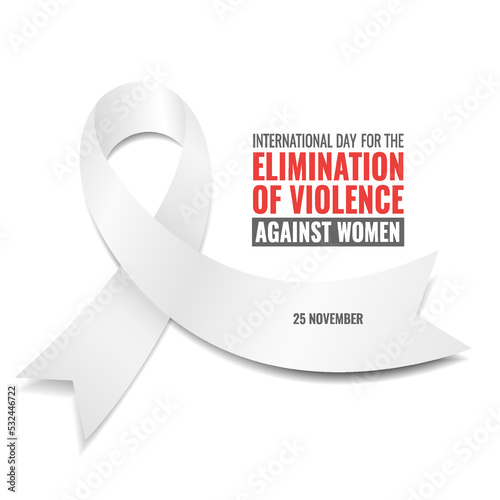 Vector Illustration of International Day for the Elimination of Violence against Women
