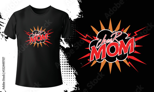 Mom niche typography T shirt design.