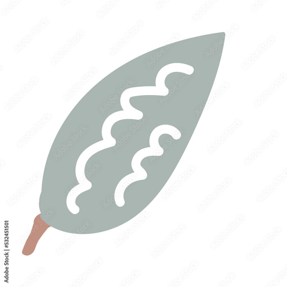 leaves hand drawn vector element leaves hand drawn vector element