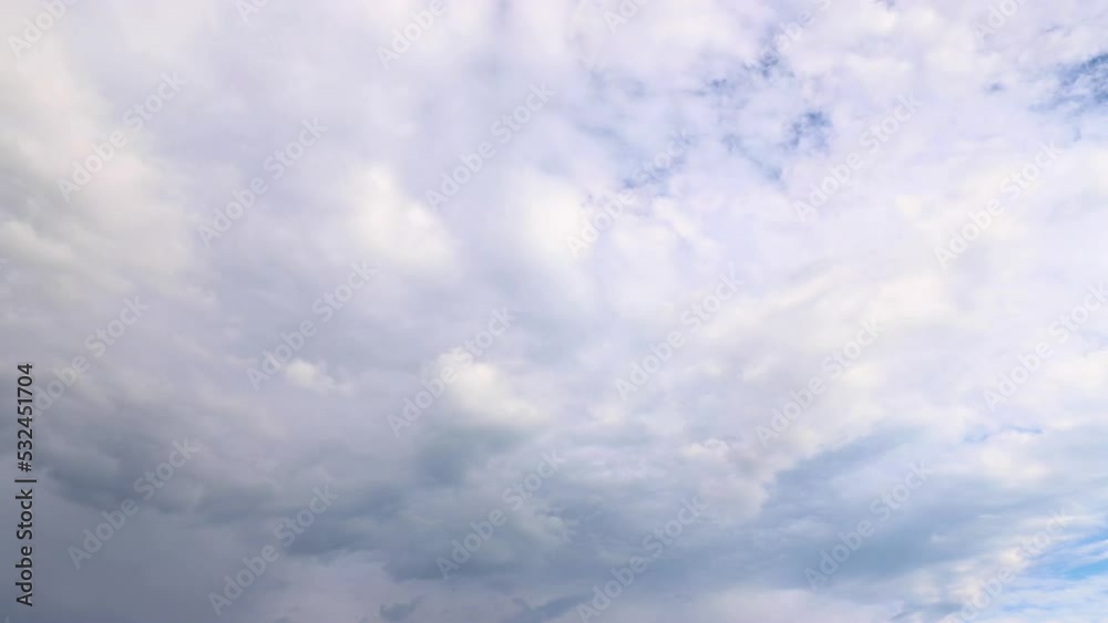 long time lapse with divergent moving clouds long time lapse with divergent moving clouds