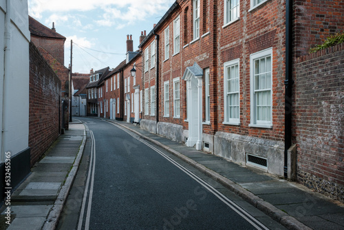 Streets of Chichester  West Sussex  UK