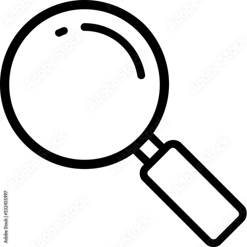 Magnifier Vector Icon