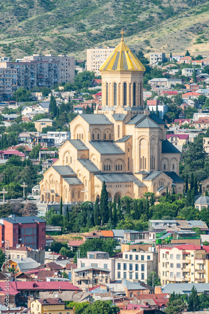 The Holy Trinity cathedrale in Tbilisi