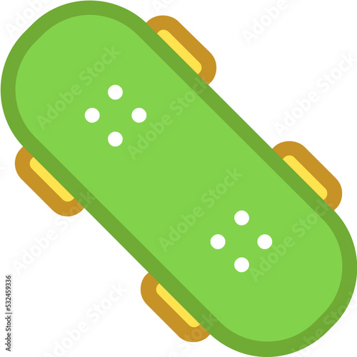 Skateboard Vector Icon