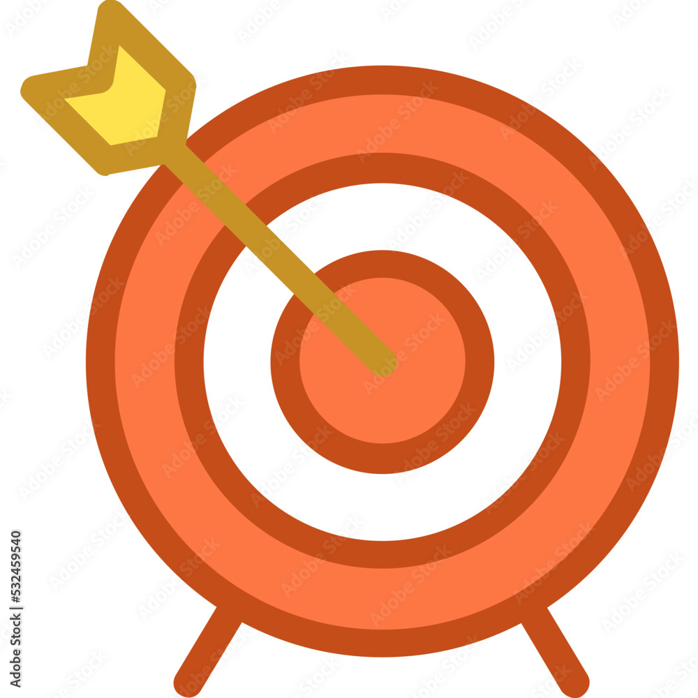Dartboard Vector Icon