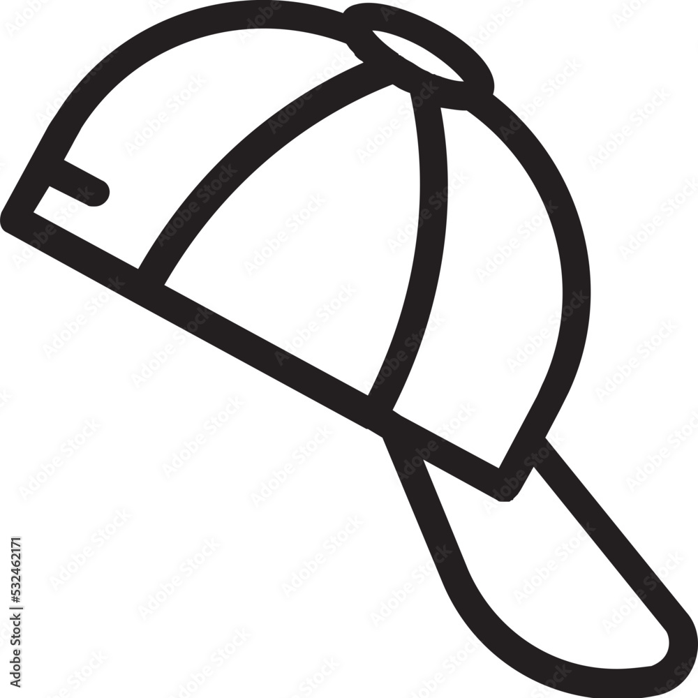 Baseball Cap Vector Icon