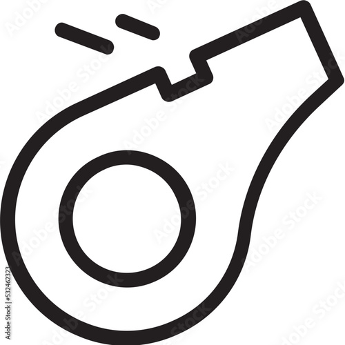 Whistle Vector Icon