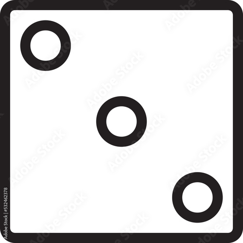 Dice Vector Icon