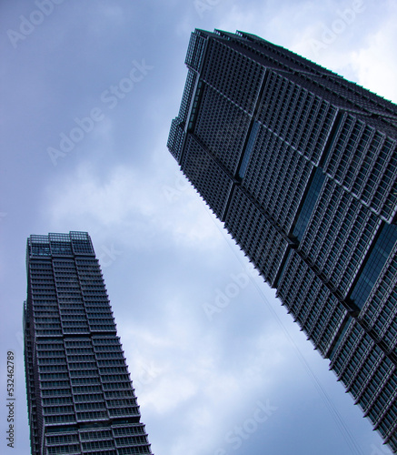 Canvas Print skyscraper in the sky