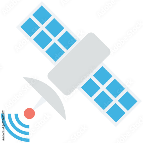 Satellite Vector Icon